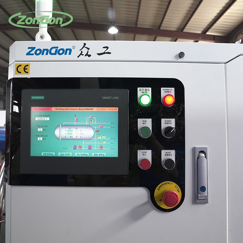 high-end automatic steam autoclave