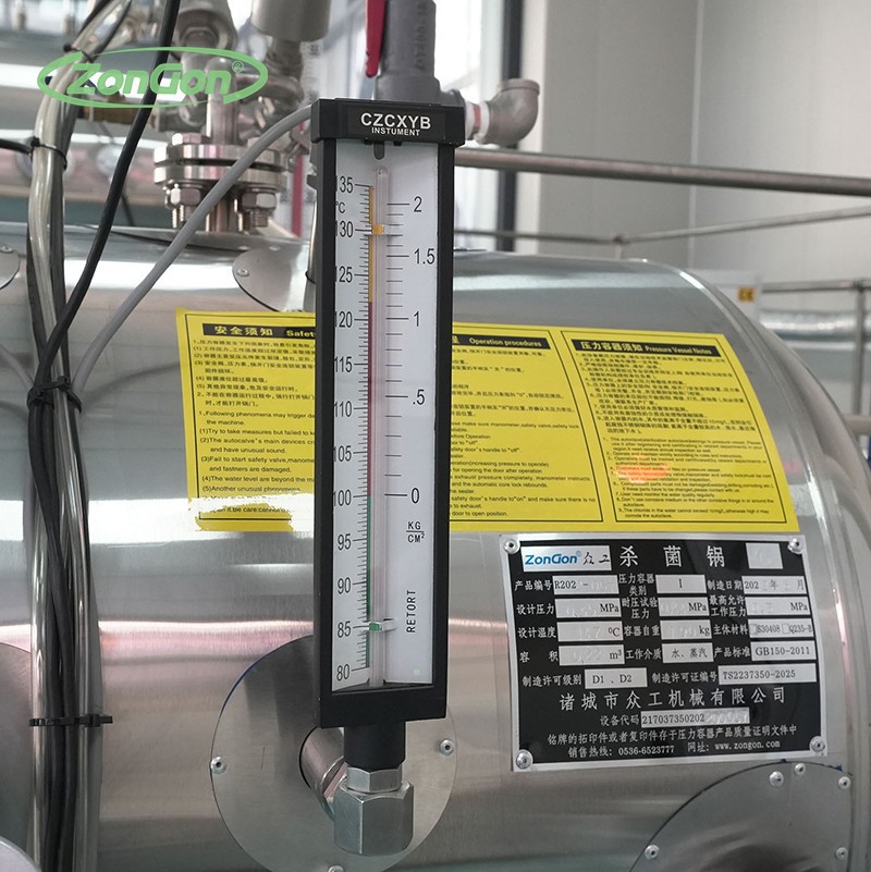 small production food lab retort