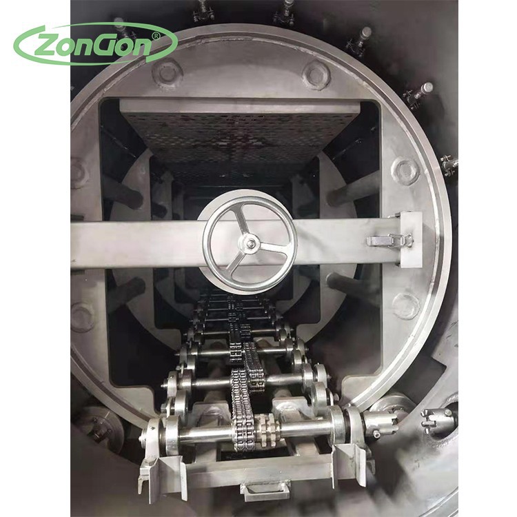 rotary type steam retort 3