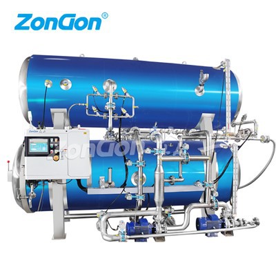 肉食品水浸漬オートクレーブ