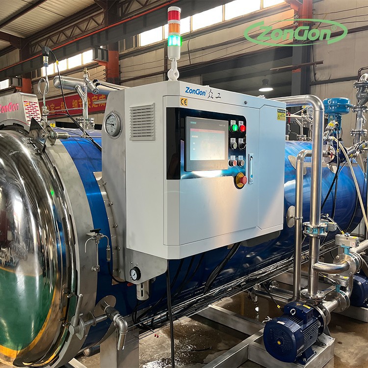 canning sterilization steam